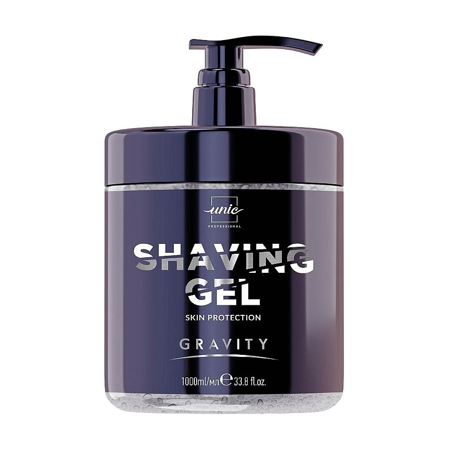 Чоловічий гель для гоління Unic Gravity Skin Protection Shaving Gel, 1 л